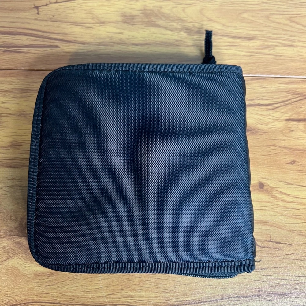 Case Logic CD DVD Binder Black Nylon 24 Disc Capacity Portable Wallet Case - Picture 5 of 7